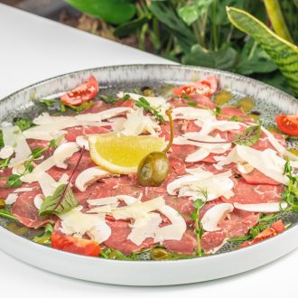 Young veal carpaccio